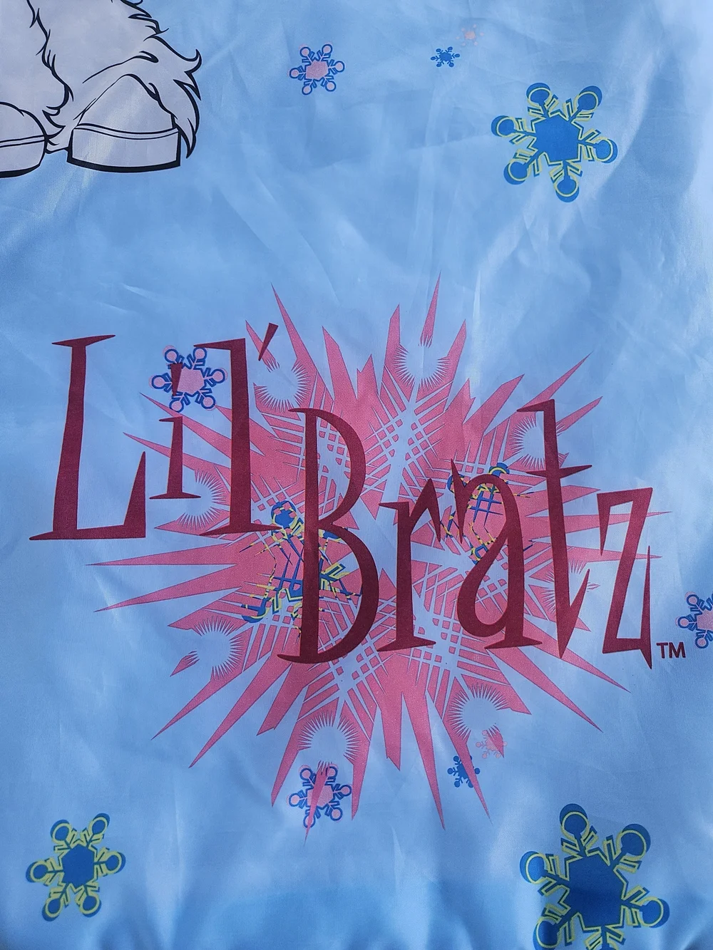 LIL BRATZ Baby Blue Blue Sleeping Bag Y2K
